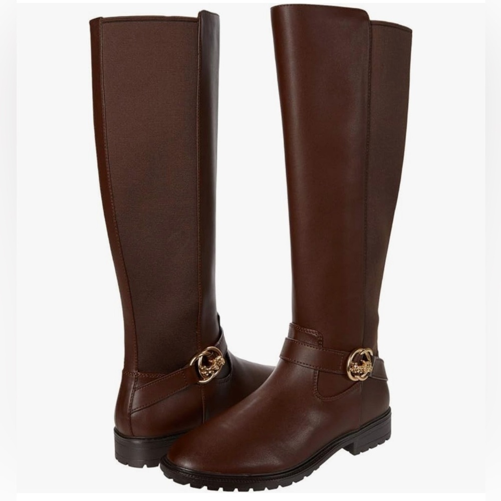 COACH Farrah Leather Boot